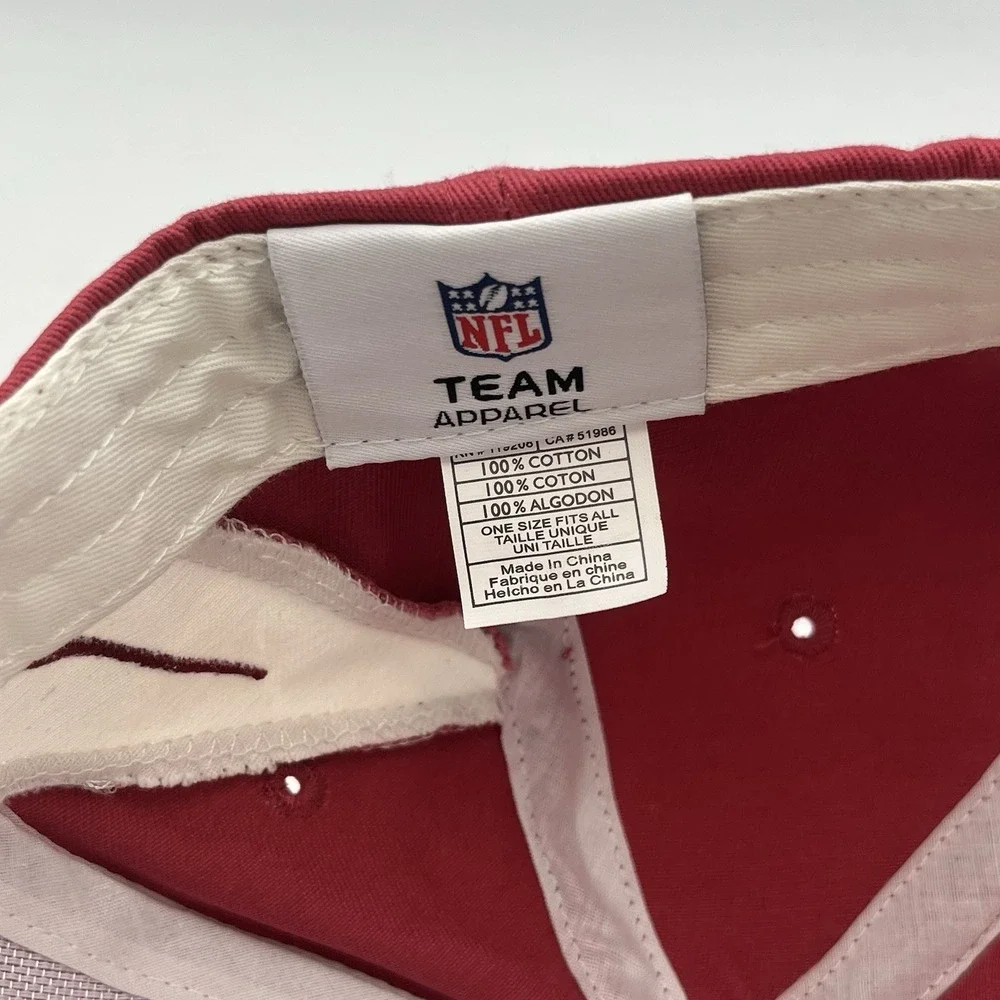 Arizona Cardinals NFL Team Apparel Strapback Adjustable Cap/Hat NWT